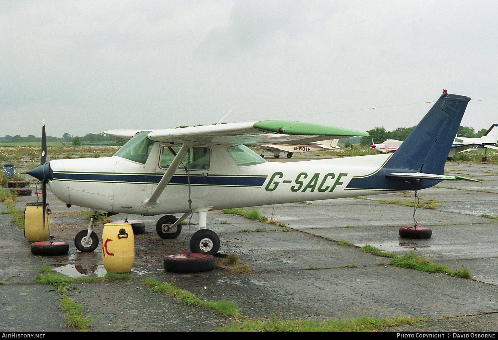Aircraft Photo of G-SACF | Cessna 152 | AirHistory.net #731126