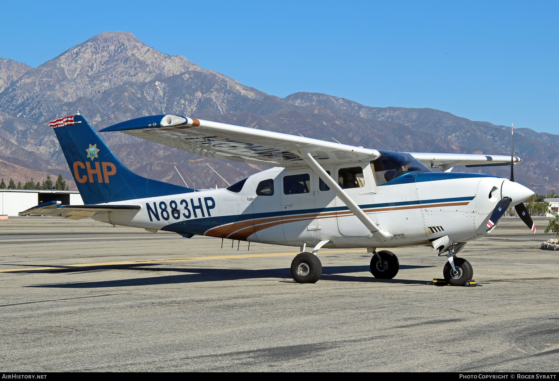 Aircraft Photo of N883HP | Cessna T206H Turbo Stationair TC | California Highway Patrol - CHP | AirHistory.net #731157