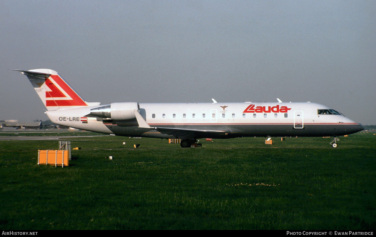 Aircraft Photo of OE-LRE | Canadair CRJ-100LR (CL-600-2B19) | Lauda Air | AirHistory.net #731164