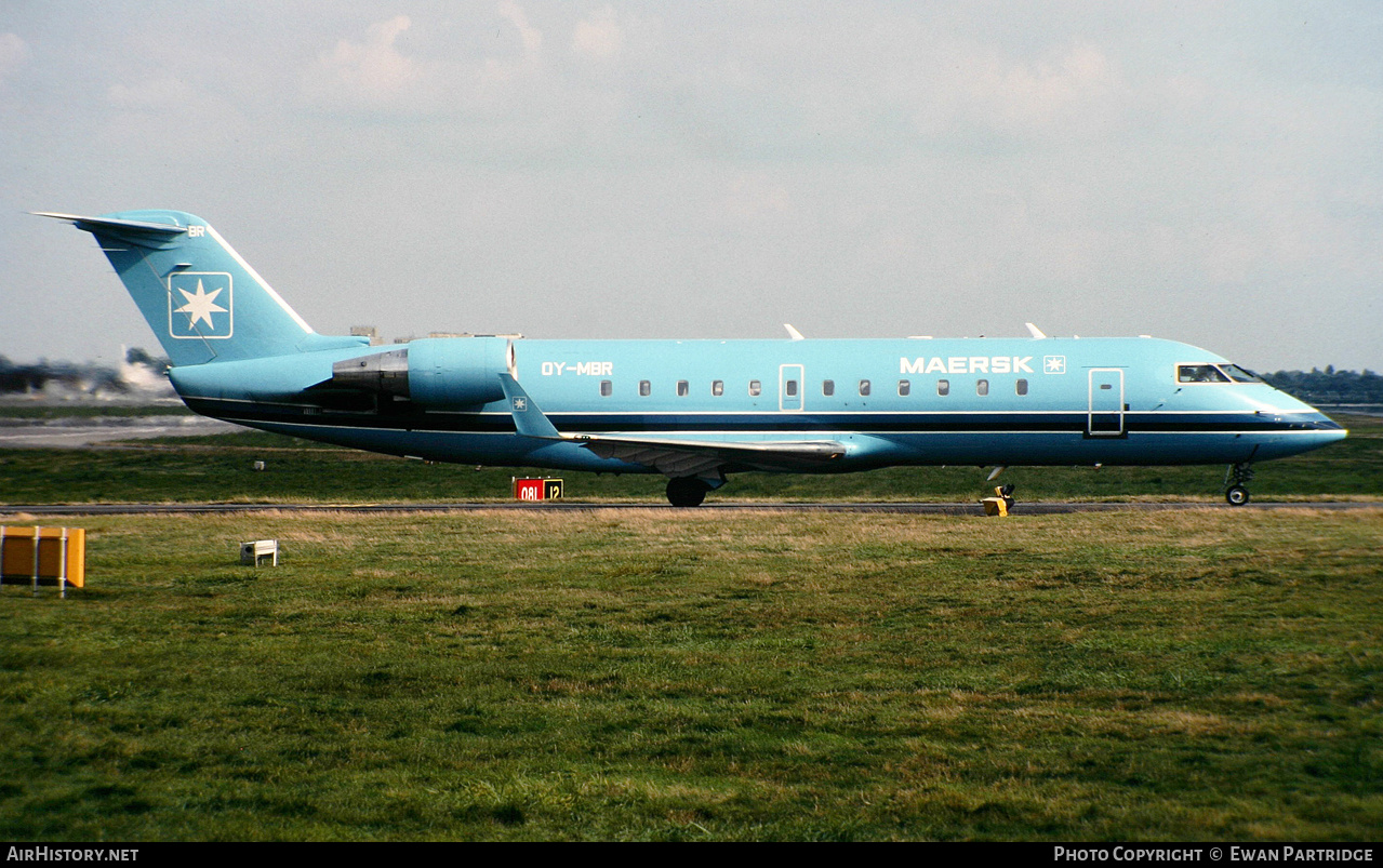 Aircraft Photo of OY-MBR | Bombardier CRJ-200LR (CL-600-2B19) | Maersk Air | AirHistory.net #731173