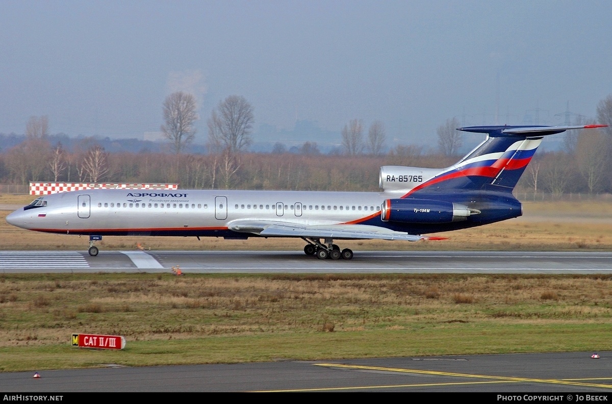 Aircraft Photo of RA-85765 | Tupolev Tu-154M | Aeroflot - Russian Airlines | AirHistory.net #731181