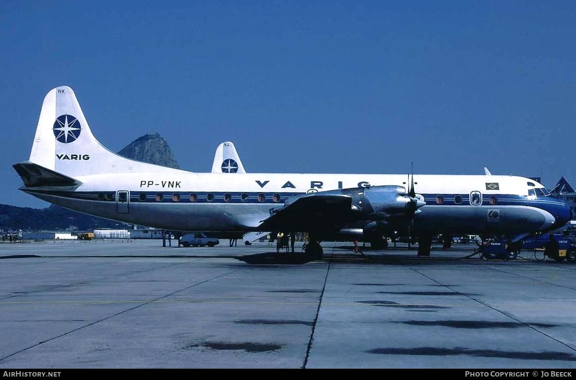 Aircraft Photo of PP-VNK | Lockheed L-188A Electra | Varig | AirHistory.net #731185