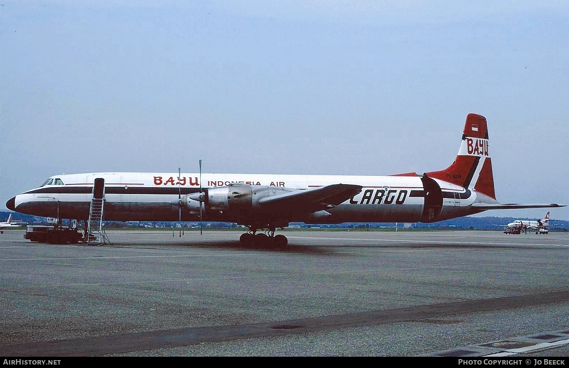 Aircraft Photo of PK-BAW | Canadair CL-44D4-2 | Bayu Indonesia Air | AirHistory.net #731196