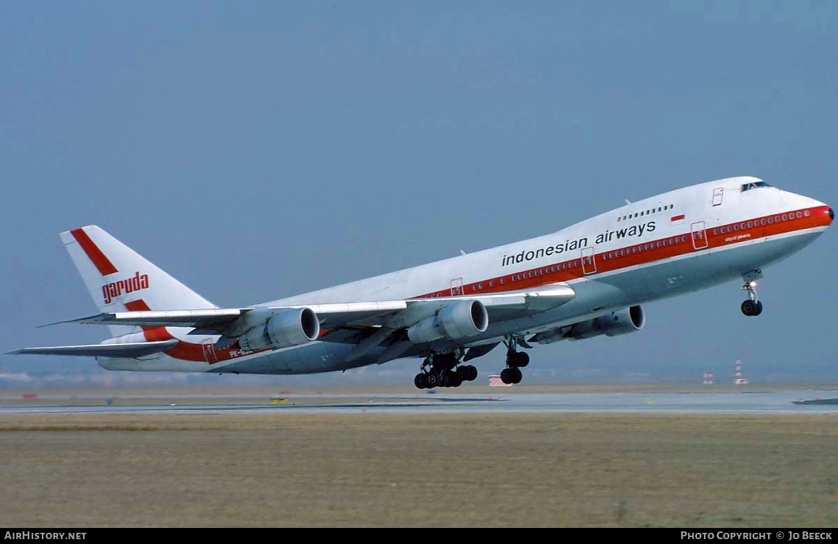 Aircraft Photo of PK-GSA | Boeing 747-2U3B | Garuda Indonesian Airways | AirHistory.net #731197