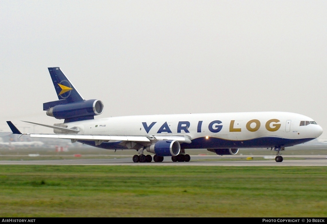 Aircraft Photo of PR-LGE | McDonnell Douglas MD-11/F | Varig Log | AirHistory.net #731198