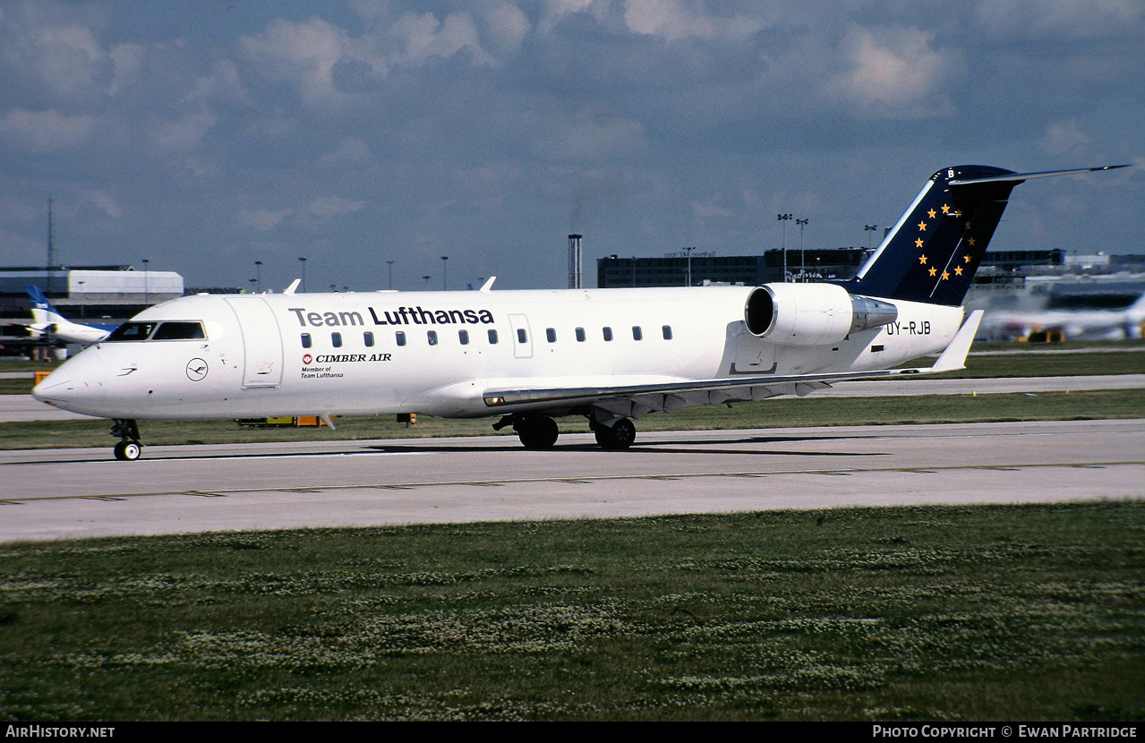 Aircraft Photo of OY-RJB | Bombardier CRJ-200LR (CL-600-2B19) | Team Lufthansa | AirHistory.net #731200