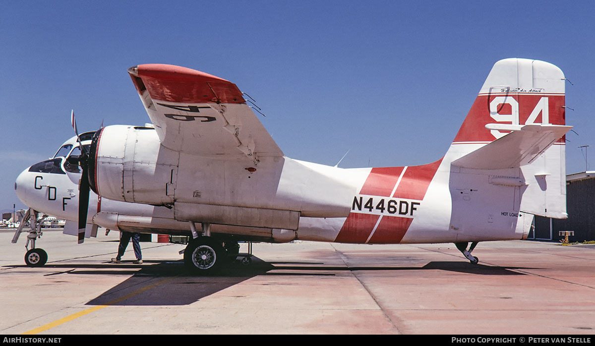 Aircraft Photo of N446DF | Grumman TS-2A Tracker | California Department of Forestry - CDF | AirHistory.net #731228