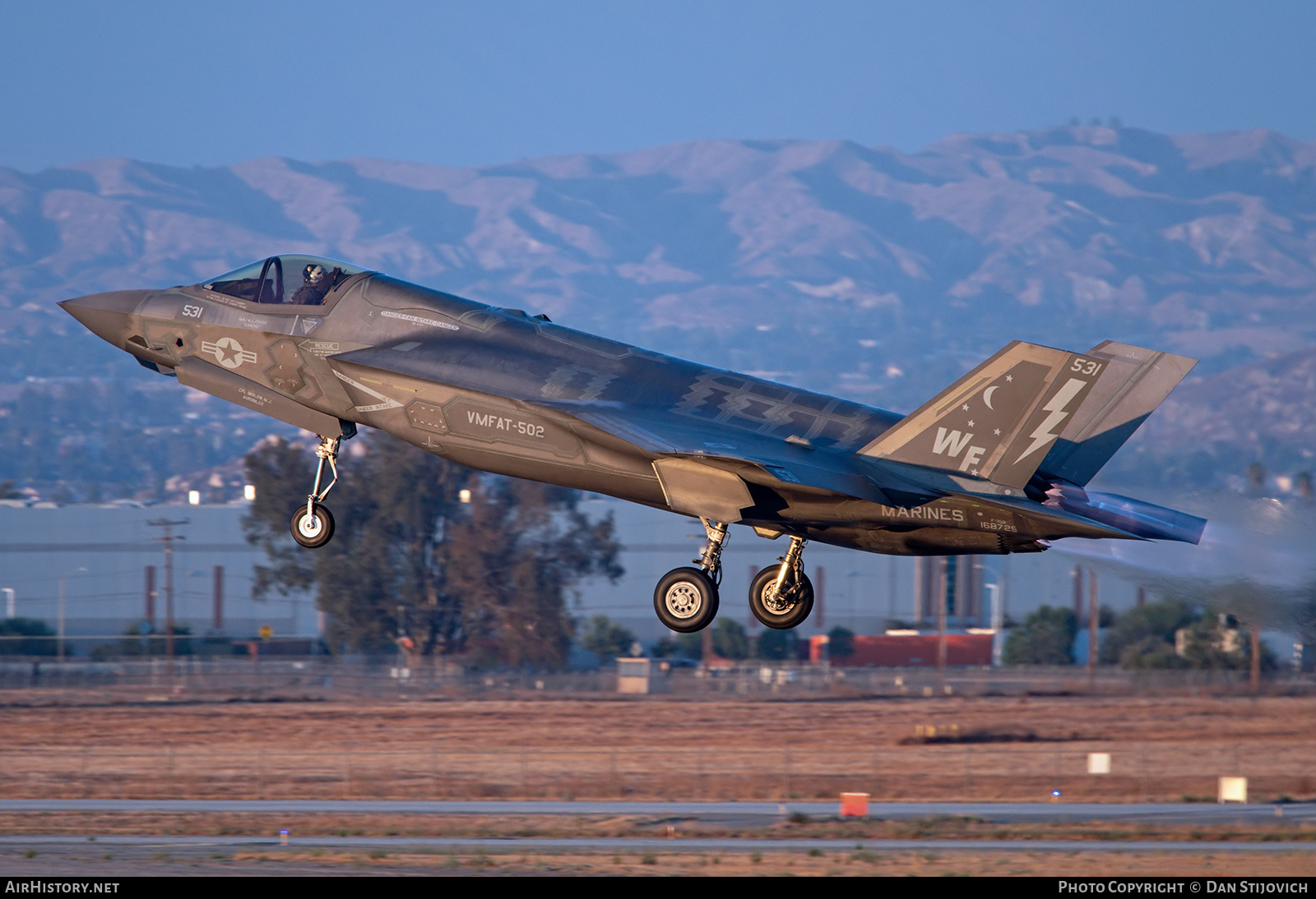 Aircraft Photo of 168729 | Lockheed Martin F-35B Lightning II | USA - Marines | AirHistory.net #731252
