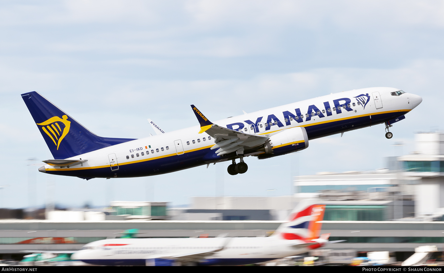 Aircraft Photo of EI-IKD | Boeing 737-8200 Max 200 | Ryanair | AirHistory.net #731273