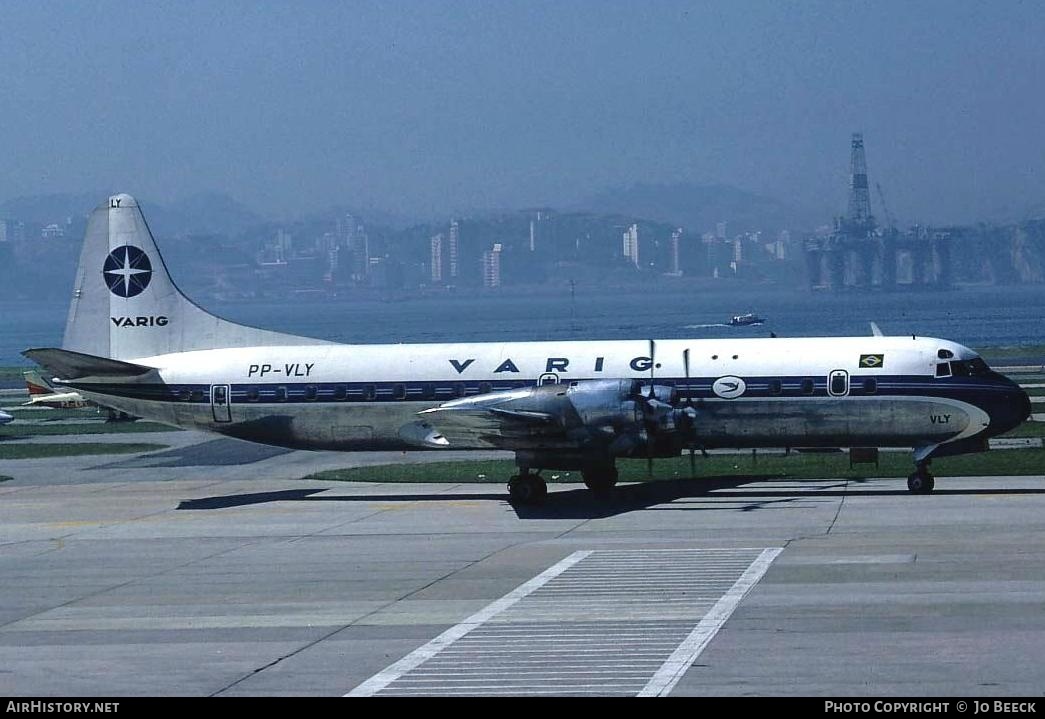 Aircraft Photo of PP-VLY | Lockheed L-188A Electra | Varig | AirHistory.net #731278