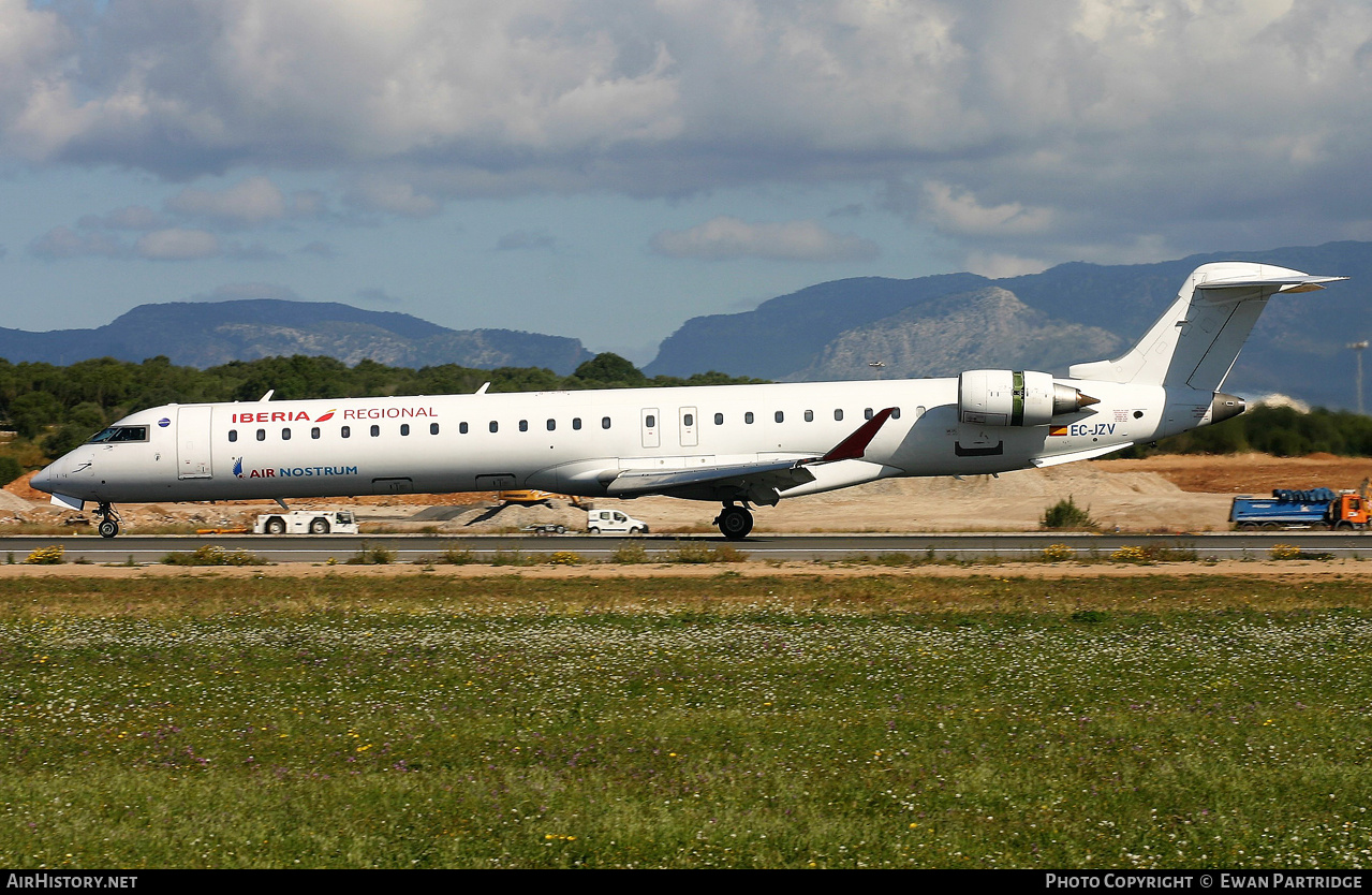 Aircraft Photo of EC-JZV | Bombardier CRJ-900 (CL-600-2D24) | Iberia Regional | AirHistory.net #731299