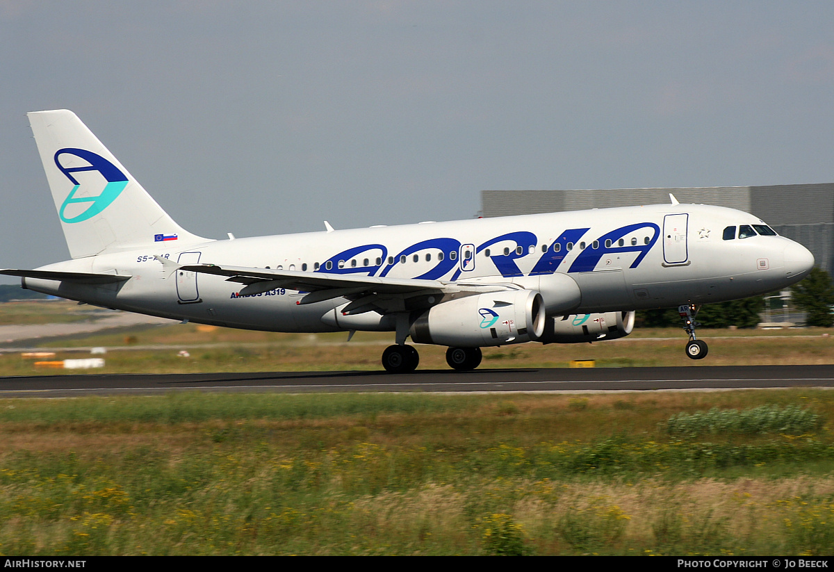 Aircraft Photo of S5-AAR | Airbus A319-132 | Adria Airways | AirHistory.net #731309