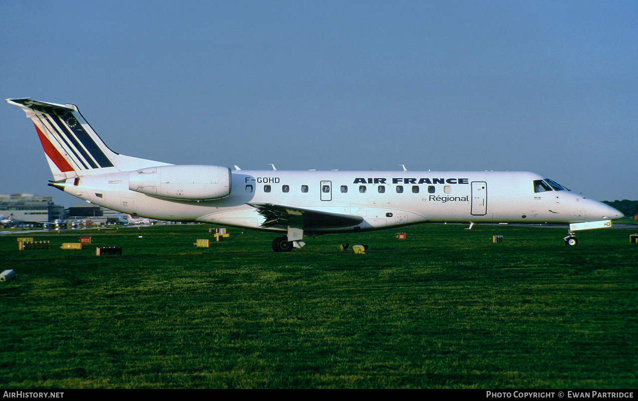 Aircraft Photo of F-GOHD | Embraer ERJ-135ER (EMB-135ER) | Air France | AirHistory.net #731317