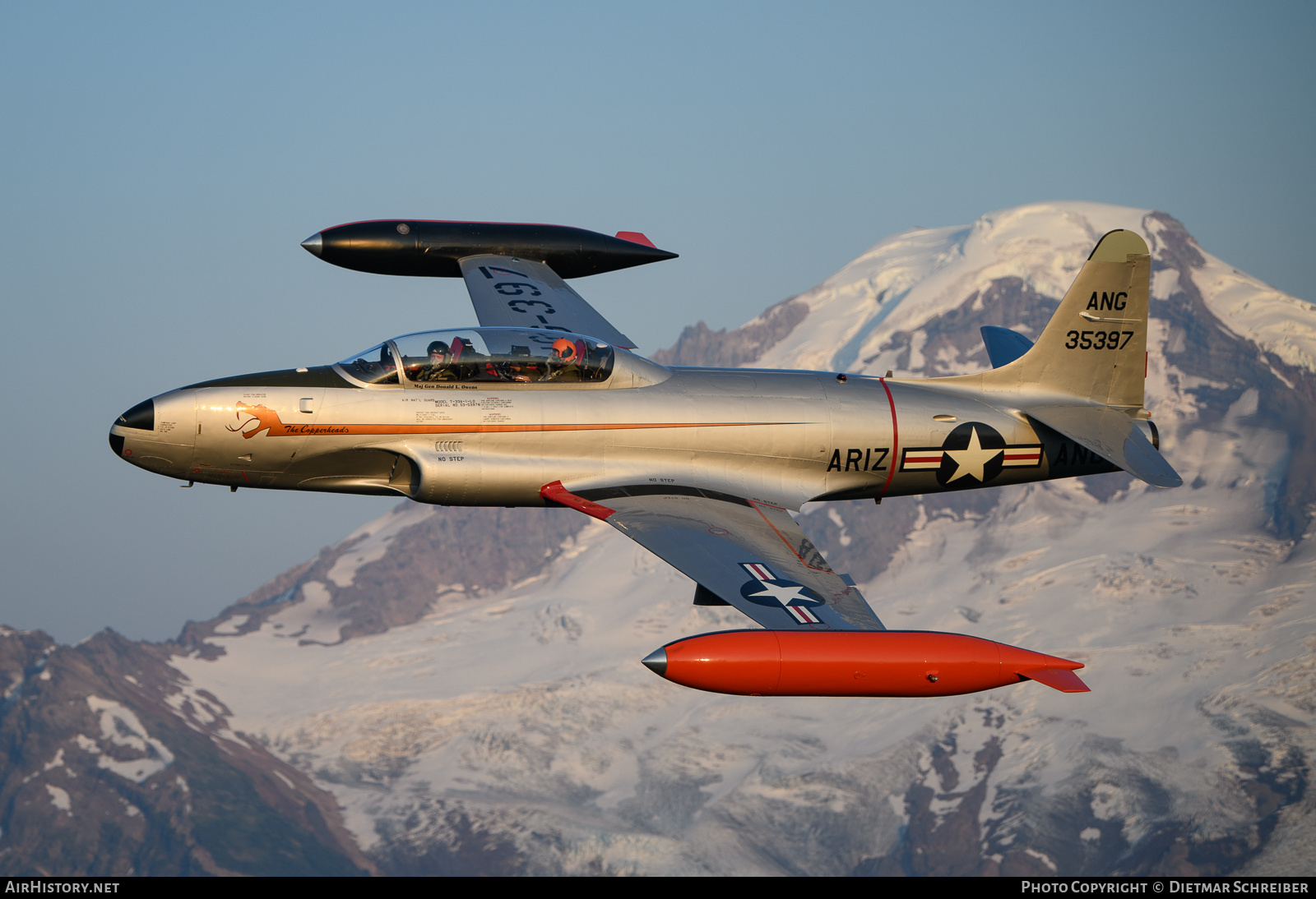 Aircraft Photo of N161AZ / 35397 | Canadair CT-133 Silver Star 3 | USA - Air Force | AirHistory.net #731319