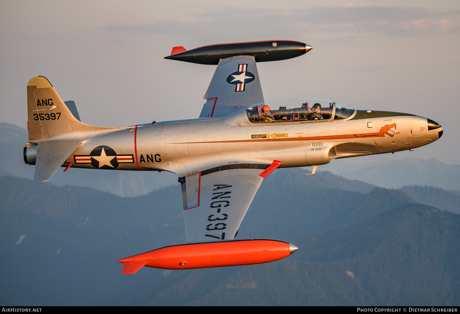 Aircraft Photo of N161AZ / 35397 | Canadair CT-133 Silver Star 3 | USA - Air Force | AirHistory.net #731320