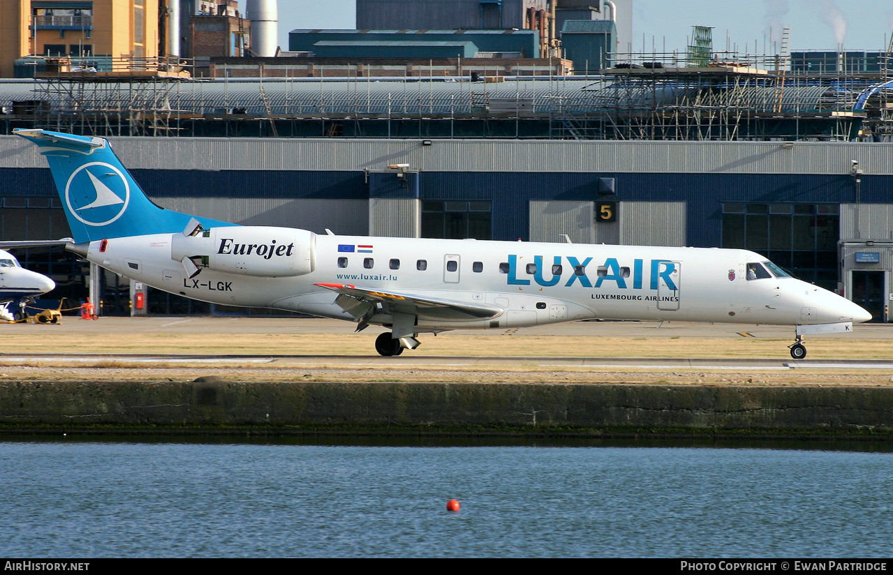 Aircraft Photo of LX-LGK | Embraer ERJ-135LR (EMB-135LR) | Luxair | AirHistory.net #731330