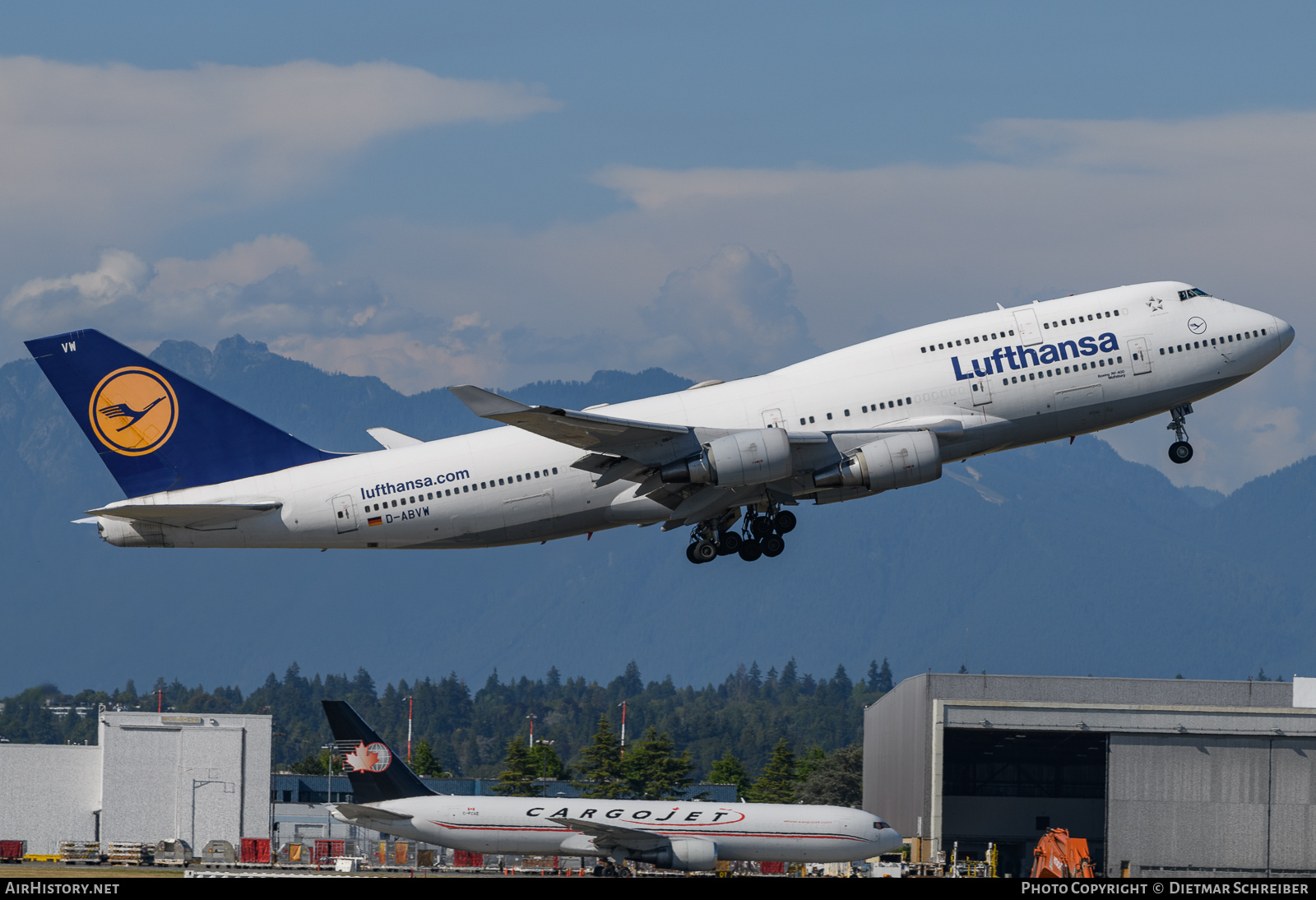 Aircraft Photo of D-ABVW | Boeing 747-430 | Lufthansa | AirHistory.net #731332