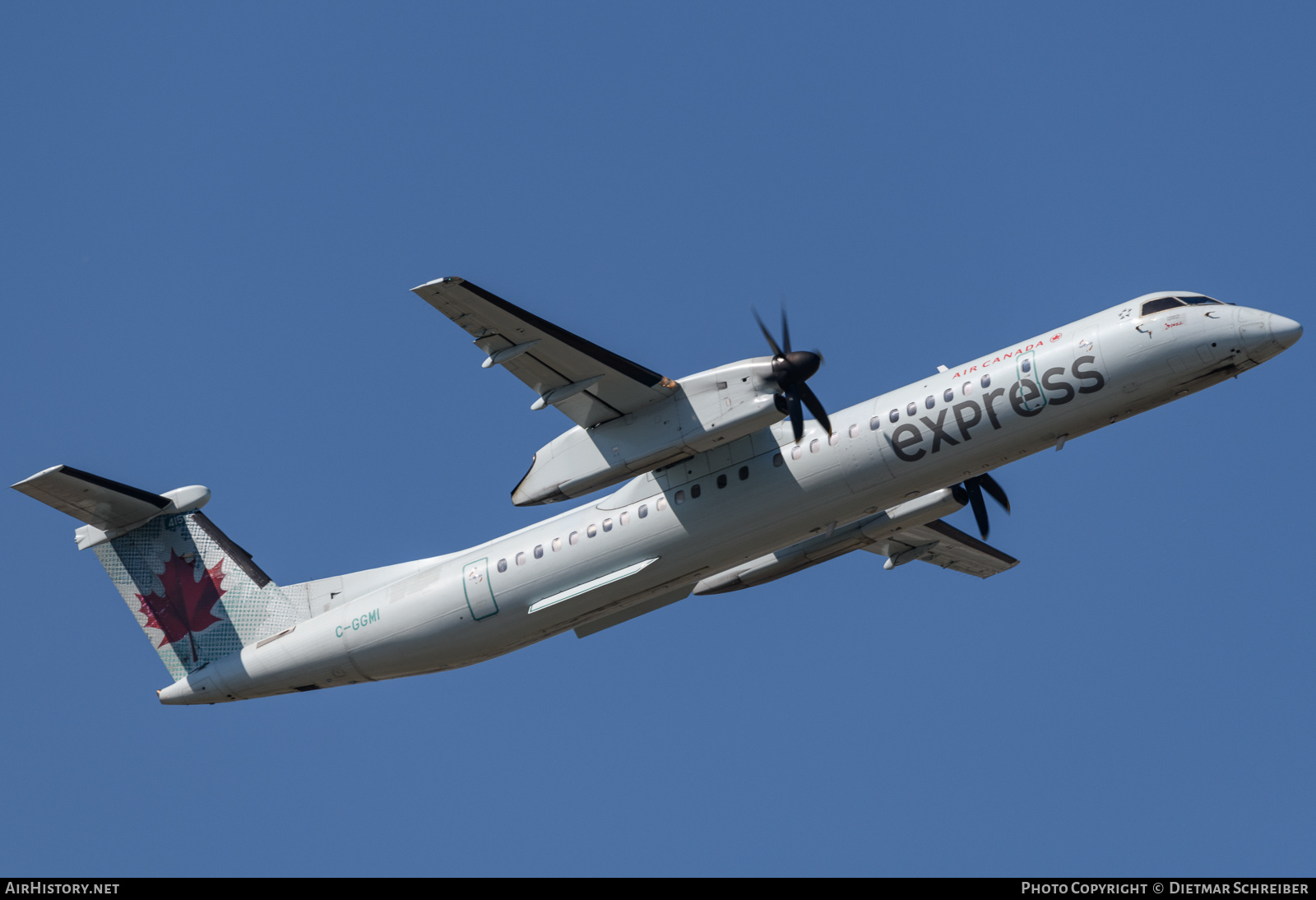 Aircraft Photo of C-GGMI | Bombardier DHC-8-402 Dash 8 | Air Canada Express | AirHistory.net #731344