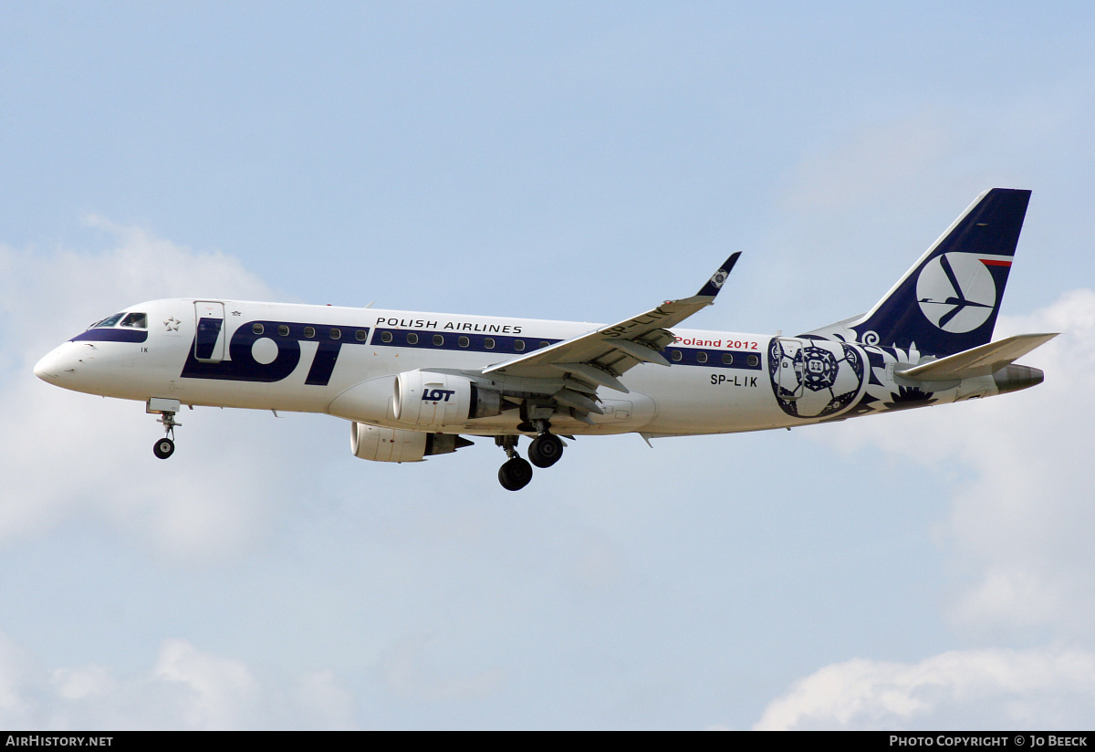 Aircraft Photo of SP-LIK | Embraer 175LR (ERJ-170-200LR) | LOT Polish Airlines - Polskie Linie Lotnicze | AirHistory.net #731357