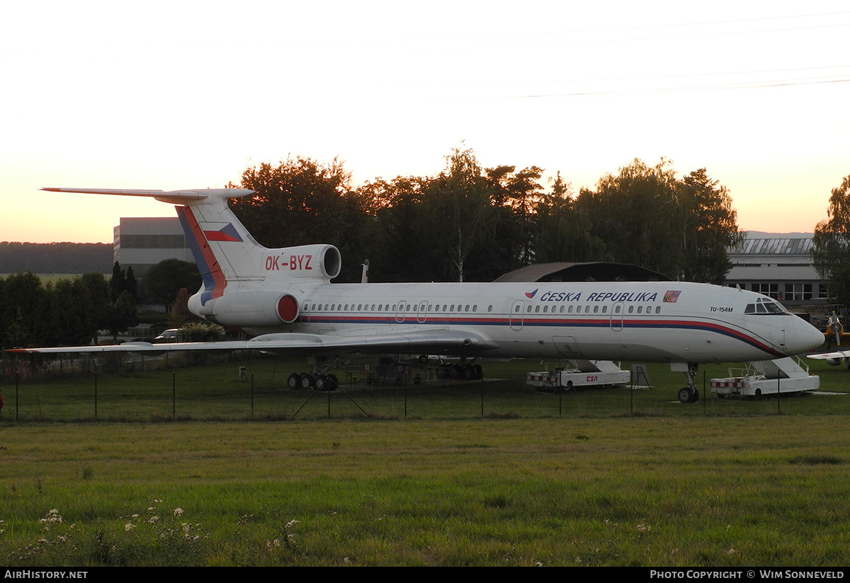 Aircraft Photo of OK-BYZ | Tupolev Tu-154M | Czechia Government | AirHistory.net #731364