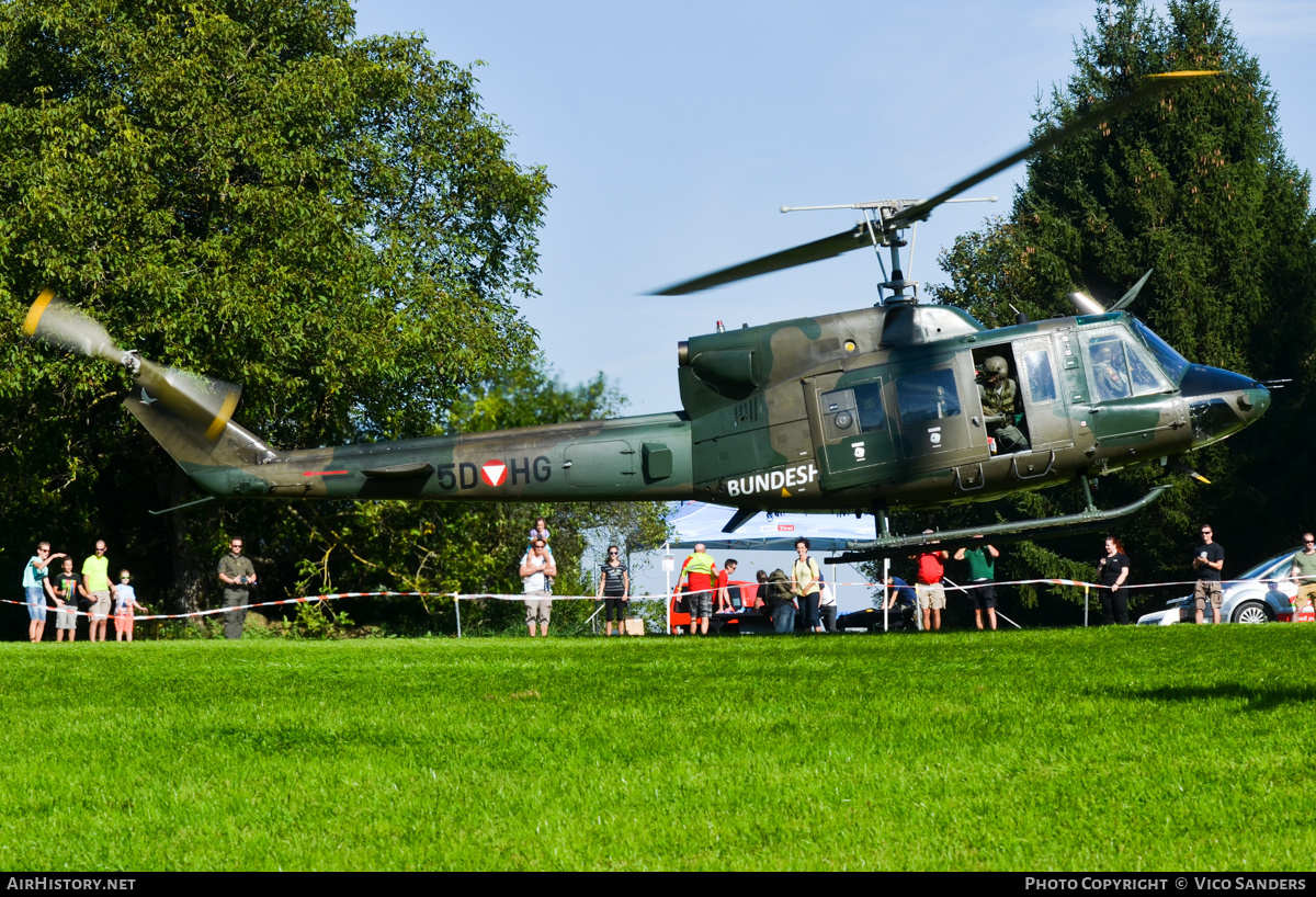 Aircraft Photo of 5D-HG | Agusta AB-212 | Austria - Air Force | AirHistory.net #731369