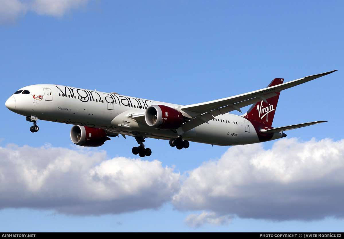 Aircraft Photo of G-VOOH | Boeing 787-9 Dreamliner | Virgin Atlantic Airways | AirHistory.net #731374