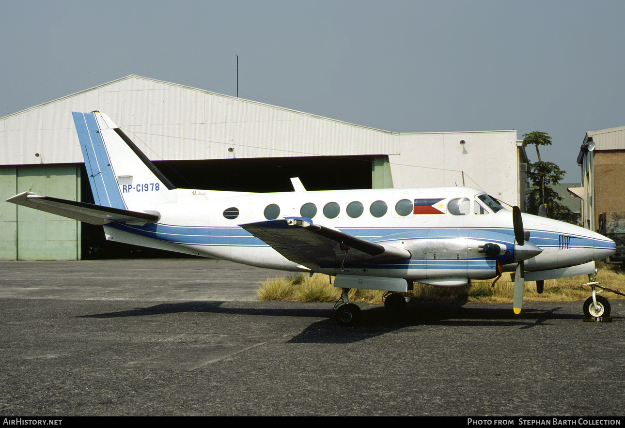 Aircraft Photo of RP-C1978 | Beech A100 King Air | AirHistory.net #731380