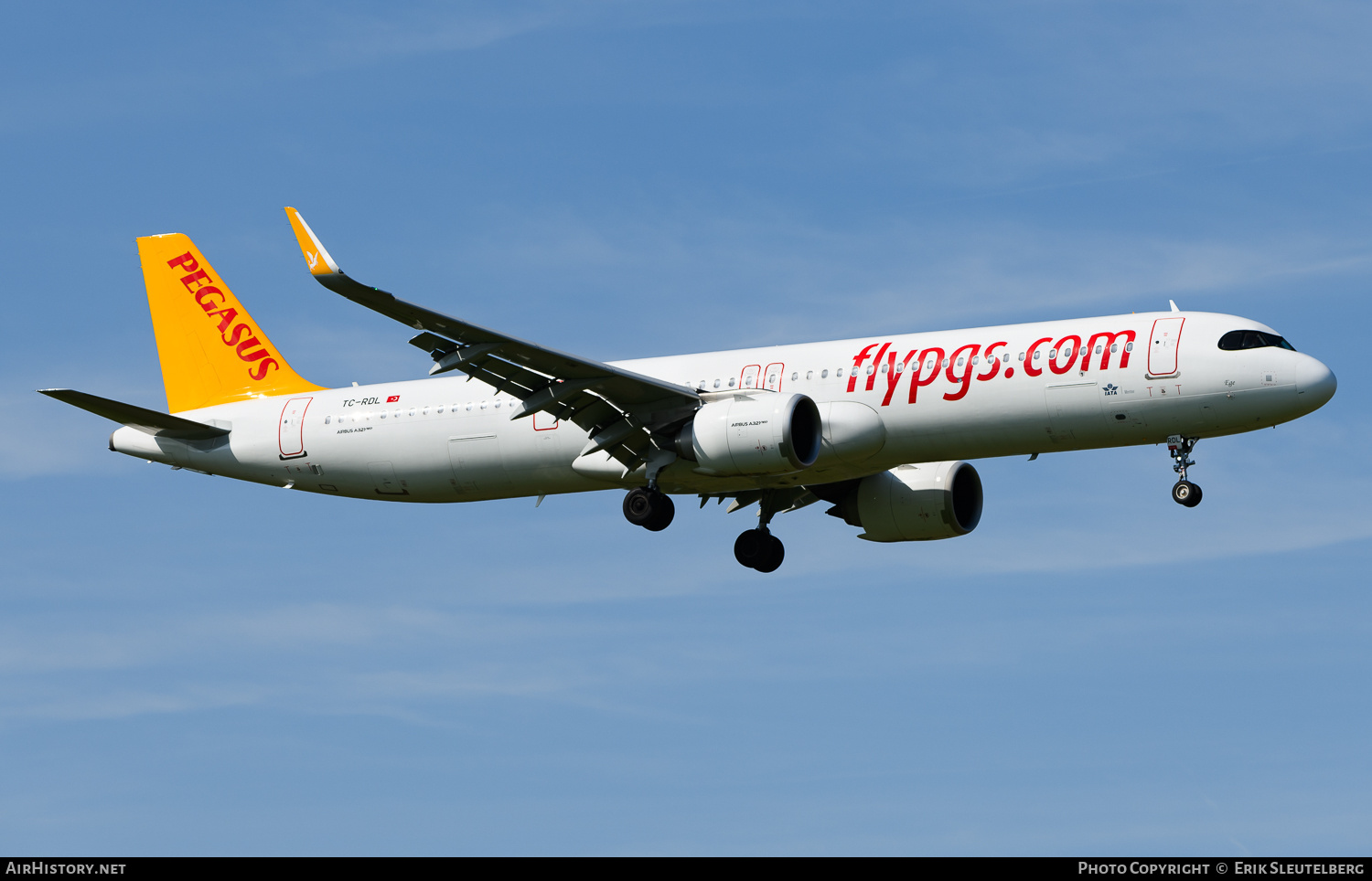 Aircraft Photo of TC-RDL | Airbus A321-251NX | Pegasus Airlines | AirHistory.net #731381