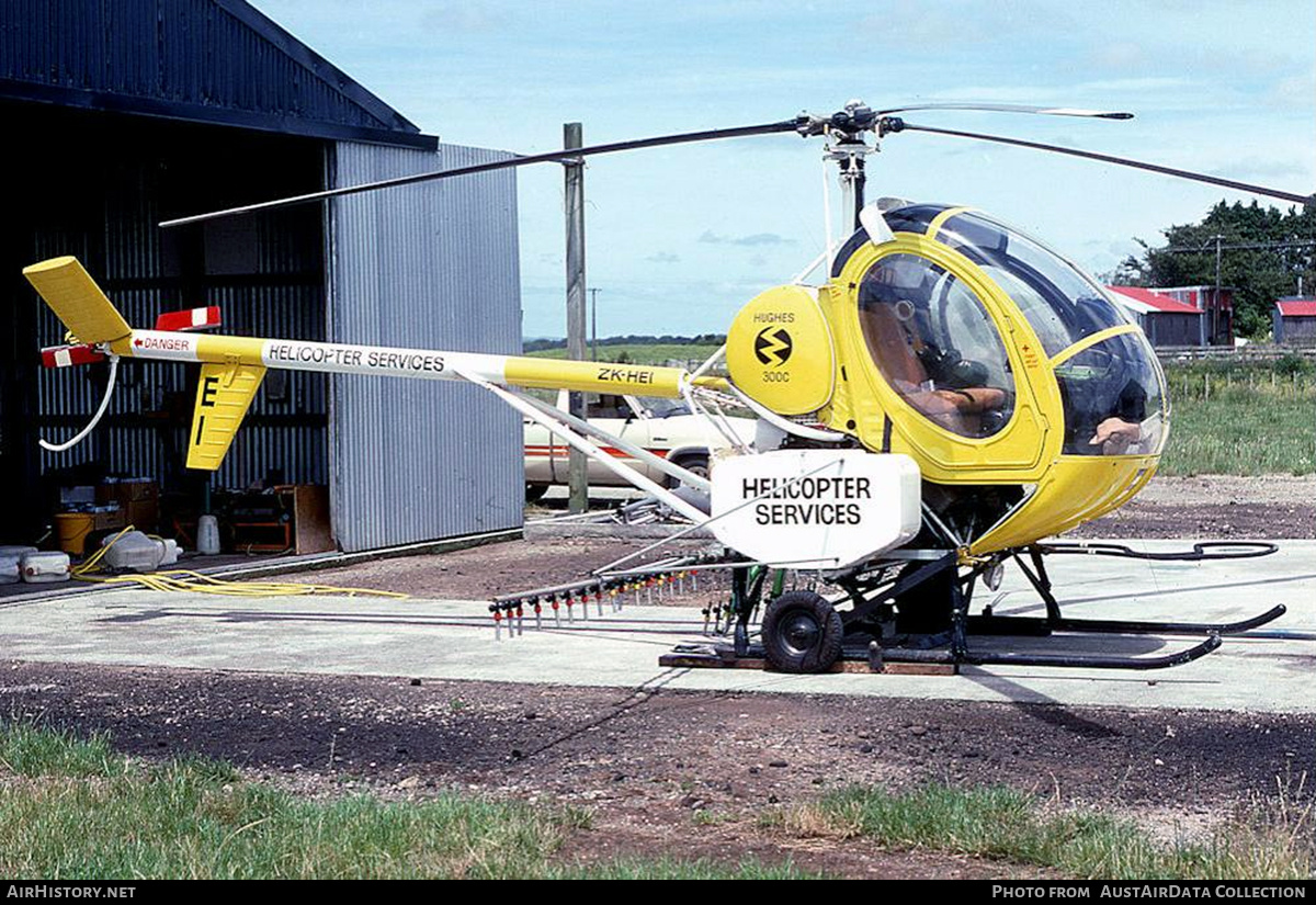 Aircraft Photo of ZK-HEI | Hughes 300C (269C) | Helicopter Services | AirHistory.net #731402