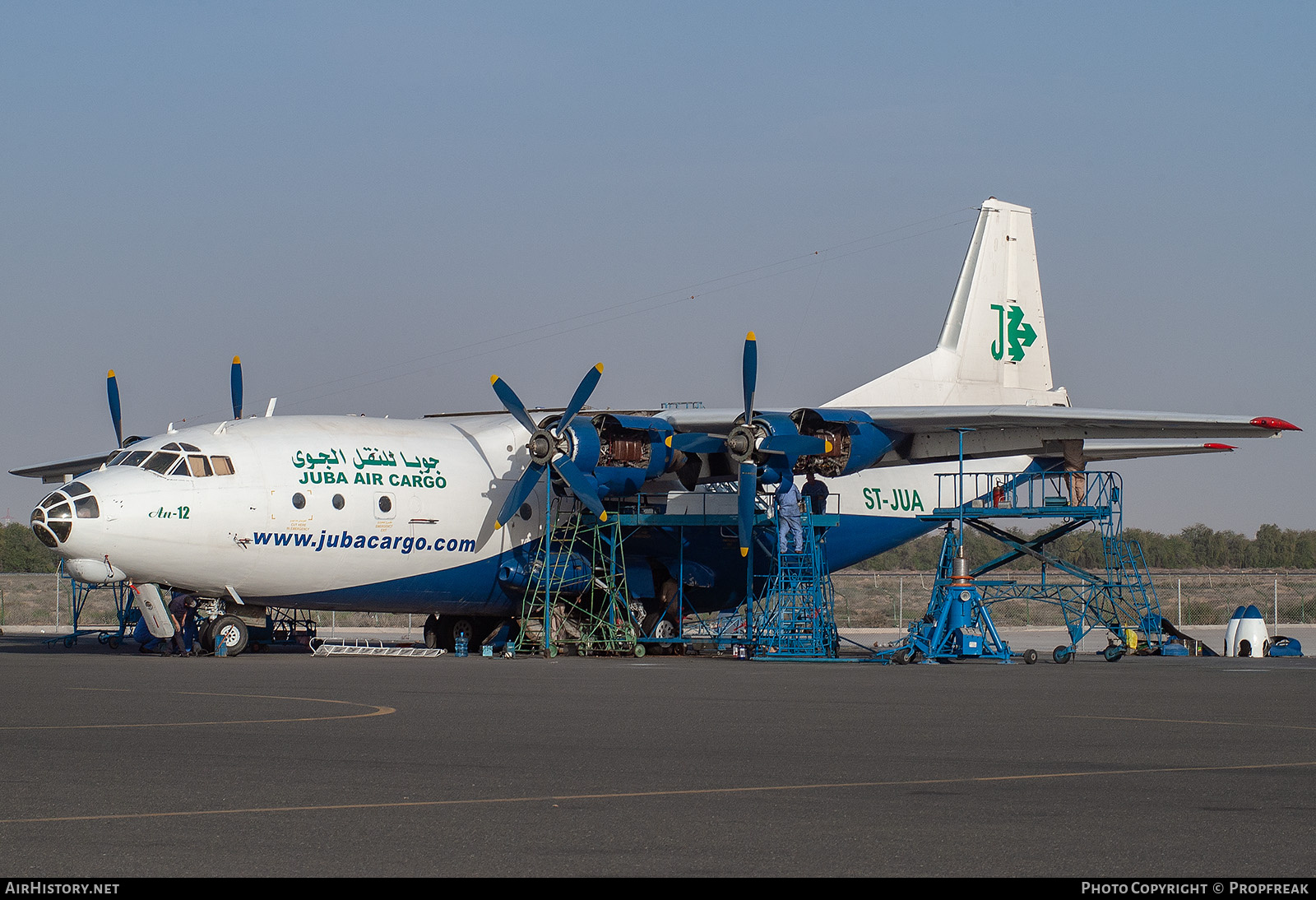 Aircraft Photo of ST-JUA | Antonov An-12TB | Juba Air Cargo | AirHistory.net #731424