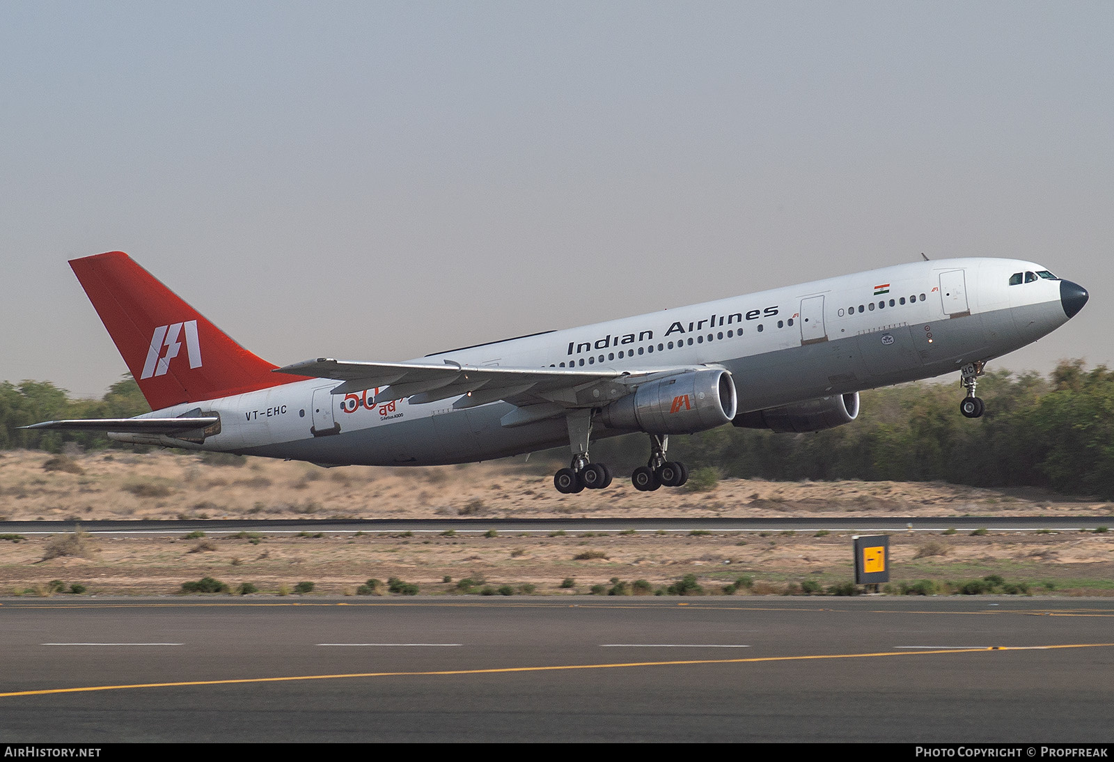 Aircraft Photo of VT-EHC | Airbus A300B4-203 | Indian Airlines | AirHistory.net #731426