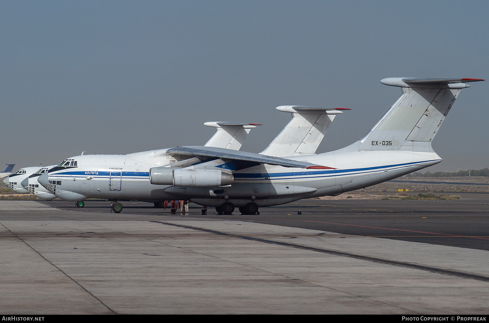 Aircraft Photo of EX-035 | Ilyushin Il-76TD | Kyrgyzstan Airlines | AirHistory.net #731429