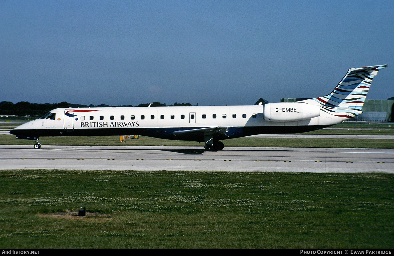 Aircraft Photo of G-EMBE | Embraer ERJ-145EU (EMB-145EU) | British Airways | AirHistory.net #731452