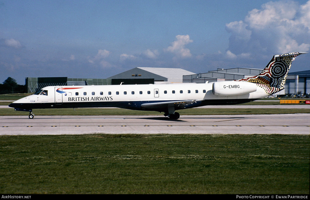 Aircraft Photo of G-EMBG | Embraer ERJ-145EU (EMB-145EU) | British Airways | AirHistory.net #731458