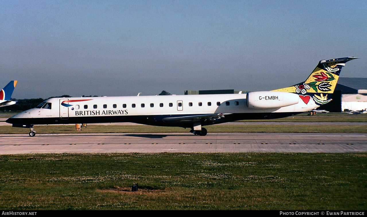 Aircraft Photo of G-EMBH | Embraer ERJ-145EU (EMB-145EU) | British Airways | AirHistory.net #731463