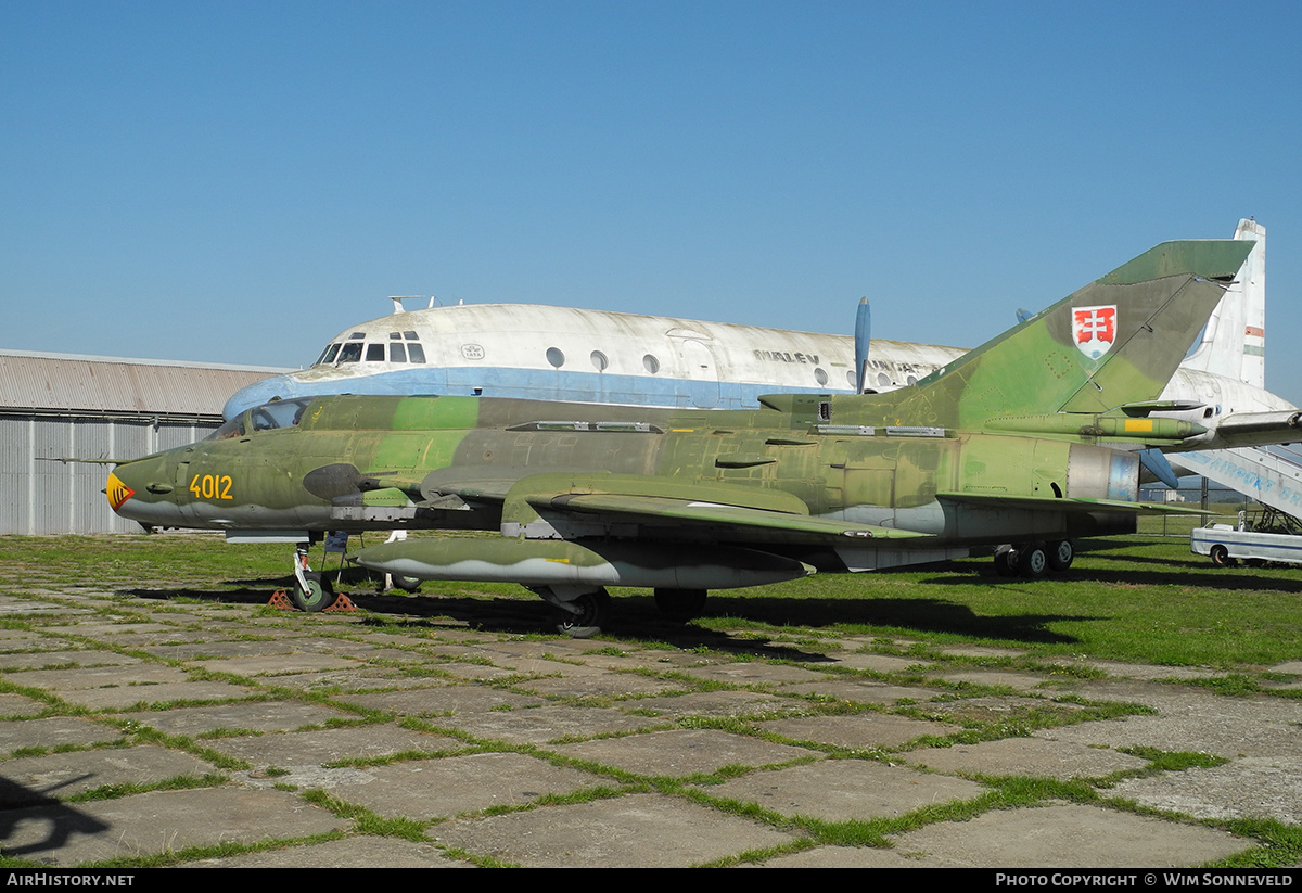 Aircraft Photo of 4012 | Sukhoi Su-22M4 | Slovakia - Air Force | AirHistory.net #731467