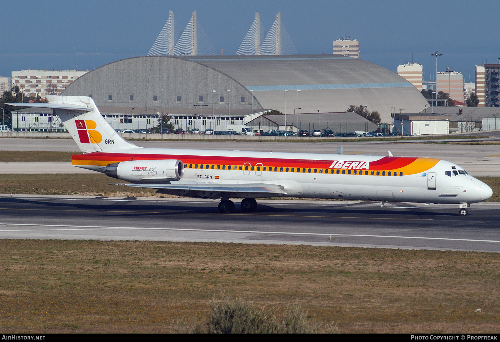 Aircraft Photo of EC-GRN | McDonnell Douglas MD-87 (DC-9-87) | Iberia | AirHistory.net #731476