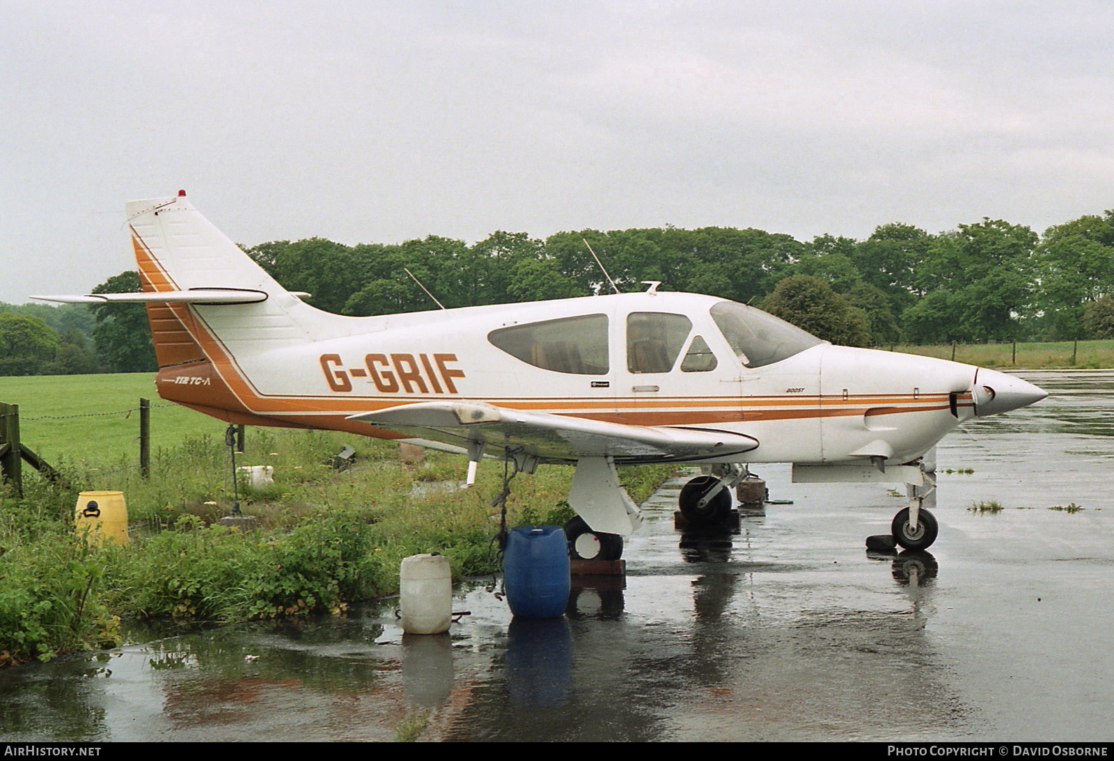 Aircraft Photo of G-GRIF | Rockwell Commander 112TCA | AirHistory.net #731491