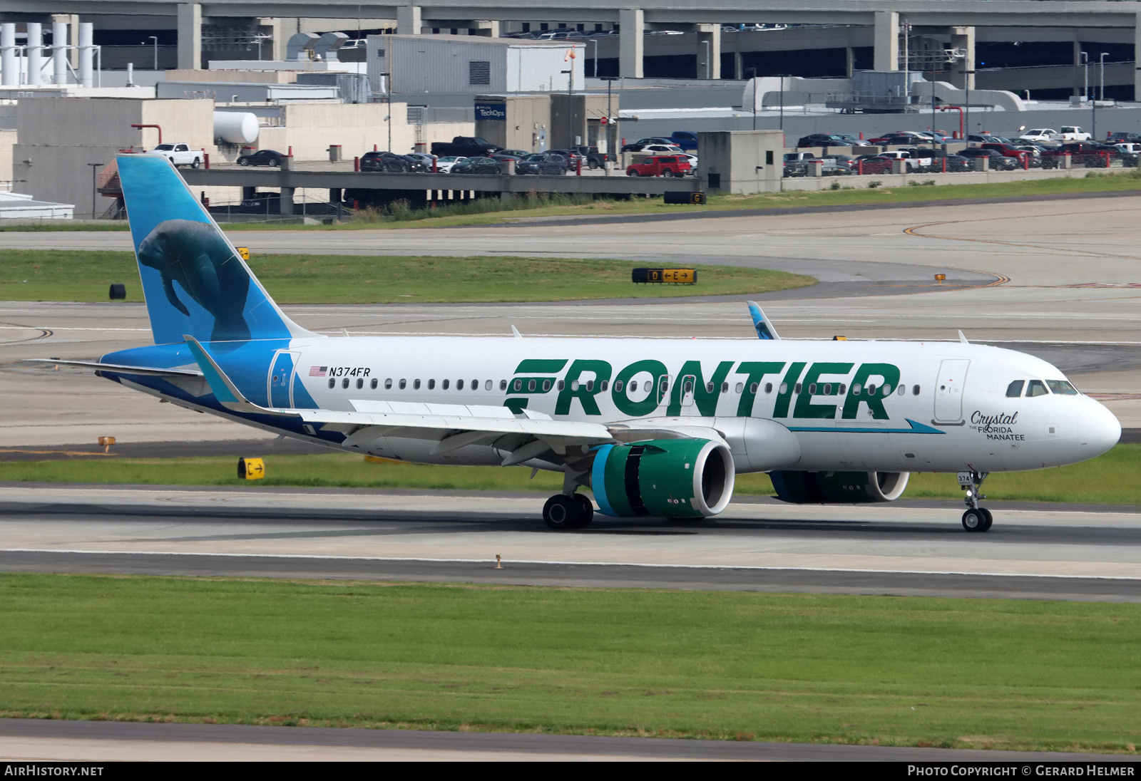 Aircraft Photo of N374FR | Airbus A320-251N | Frontier Airlines | AirHistory.net #731493