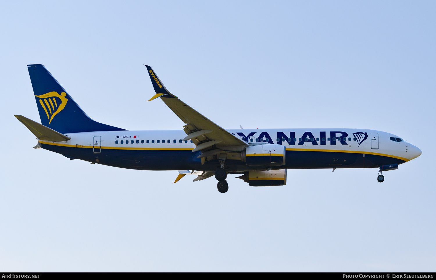 Aircraft Photo of 9H-QBJ | Boeing 737-8AS | Ryanair | AirHistory.net #731540