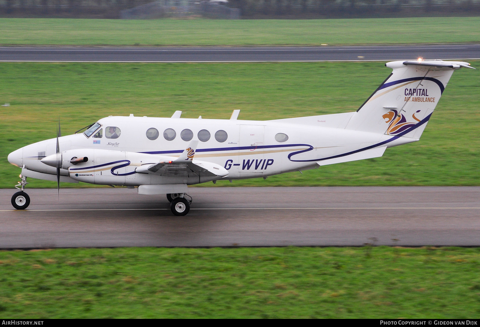 Aircraft Photo of G-WVIP | Beech 200 Super King Air | Capital Air Ambulance | AirHistory.net #731548