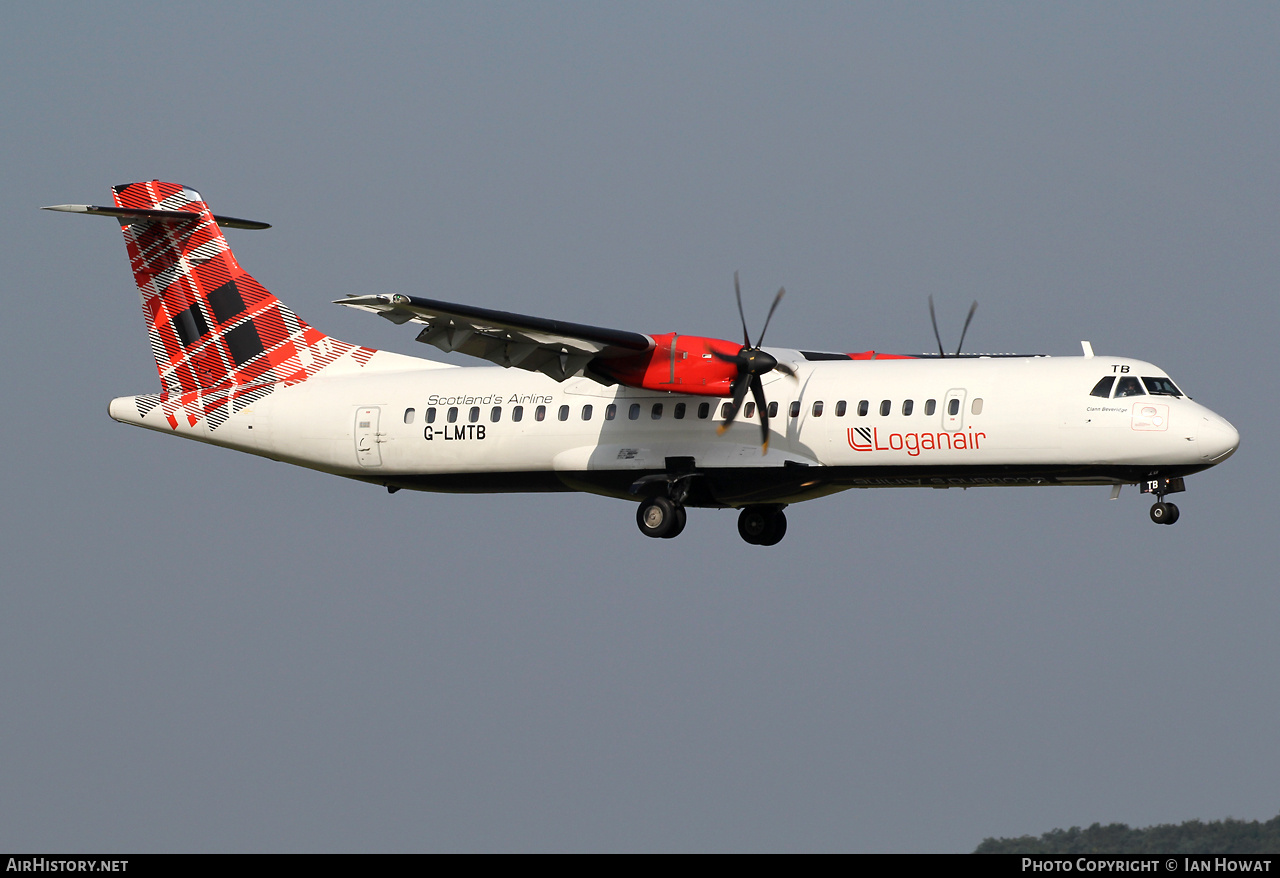 Aircraft Photo of G-LMTB | ATR ATR-72-600 (ATR-72-212A) | Loganair | AirHistory.net #731551