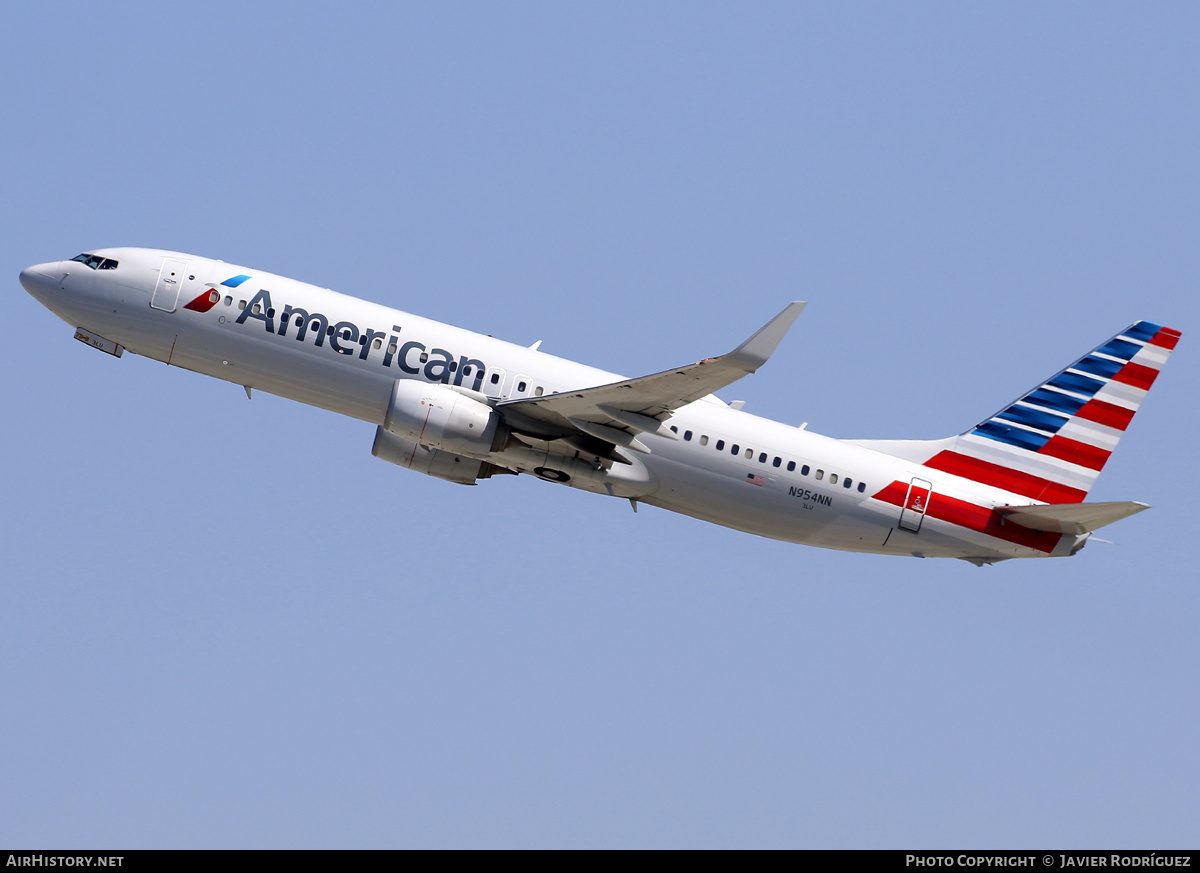 Aircraft Photo of N954NN | Boeing 737-823 | American Airlines | AirHistory.net #731574