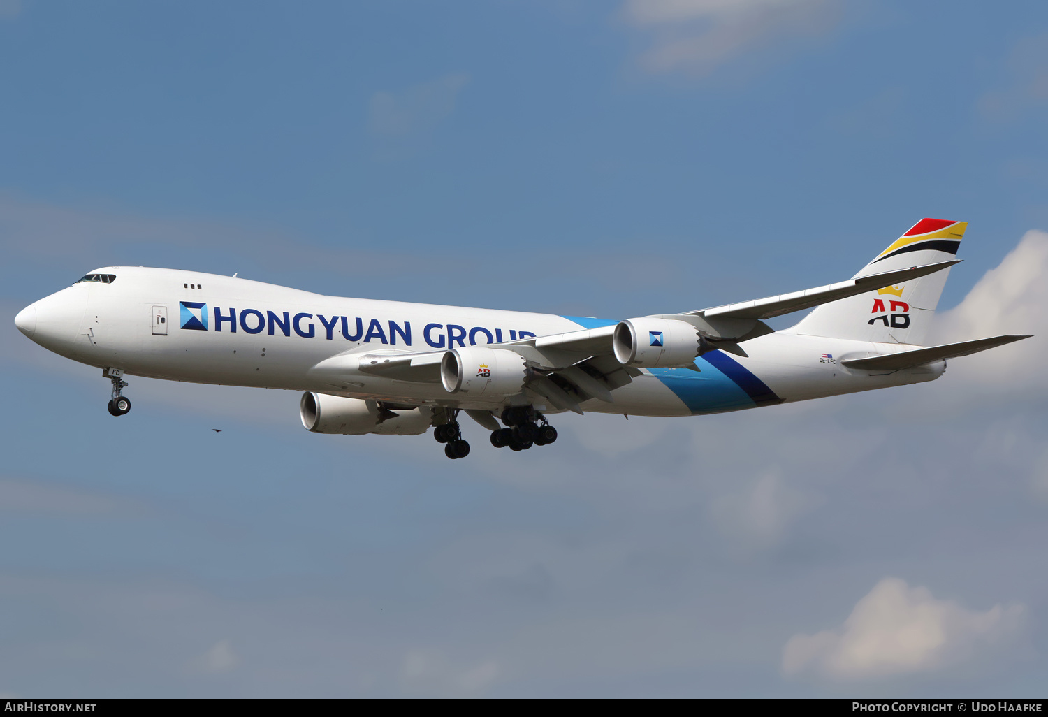 Aircraft Photo of OE-LFC | Boeing 747-87UF/SCD | Hongyuan Group | AirHistory.net #731576