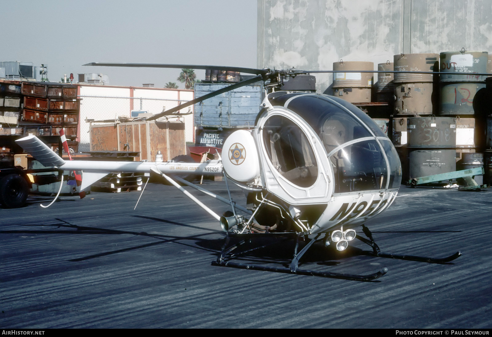 Aircraft Photo of N9520F | Hughes 269B 300 | Los Angeles County Sheriff | AirHistory.net #731605