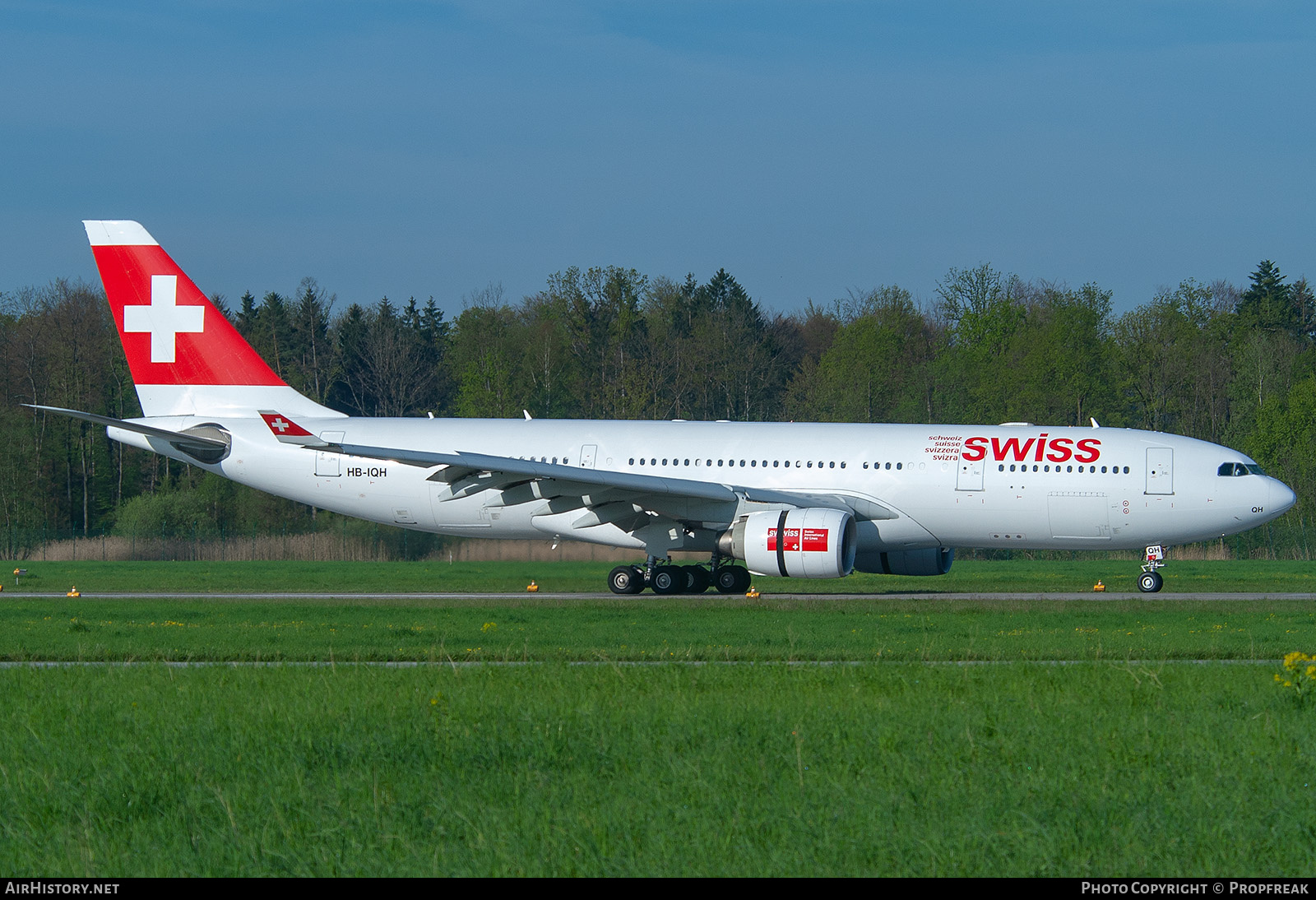 Aircraft Photo of HB-IQH | Airbus A330-223 | Swiss International Air Lines | AirHistory.net #731622
