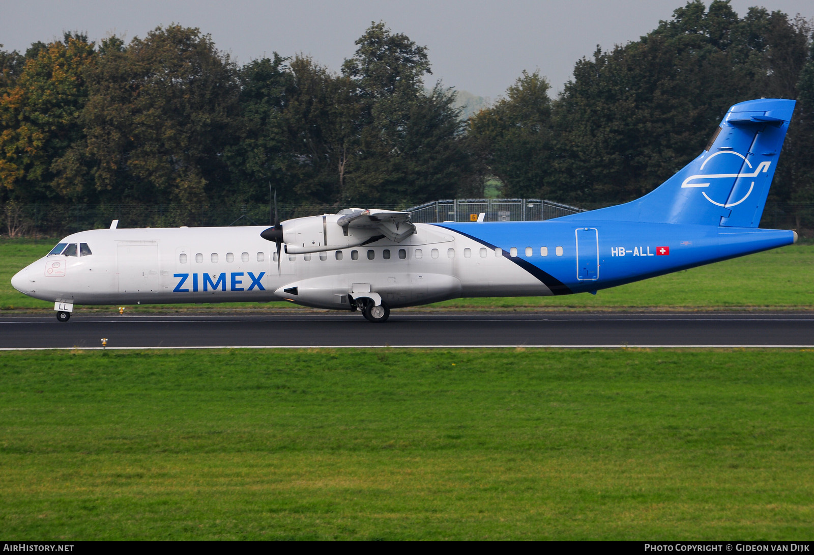 Aircraft Photo of HB-ALL | ATR ATR-72-202/F | Zimex Aviation | AirHistory.net #731632