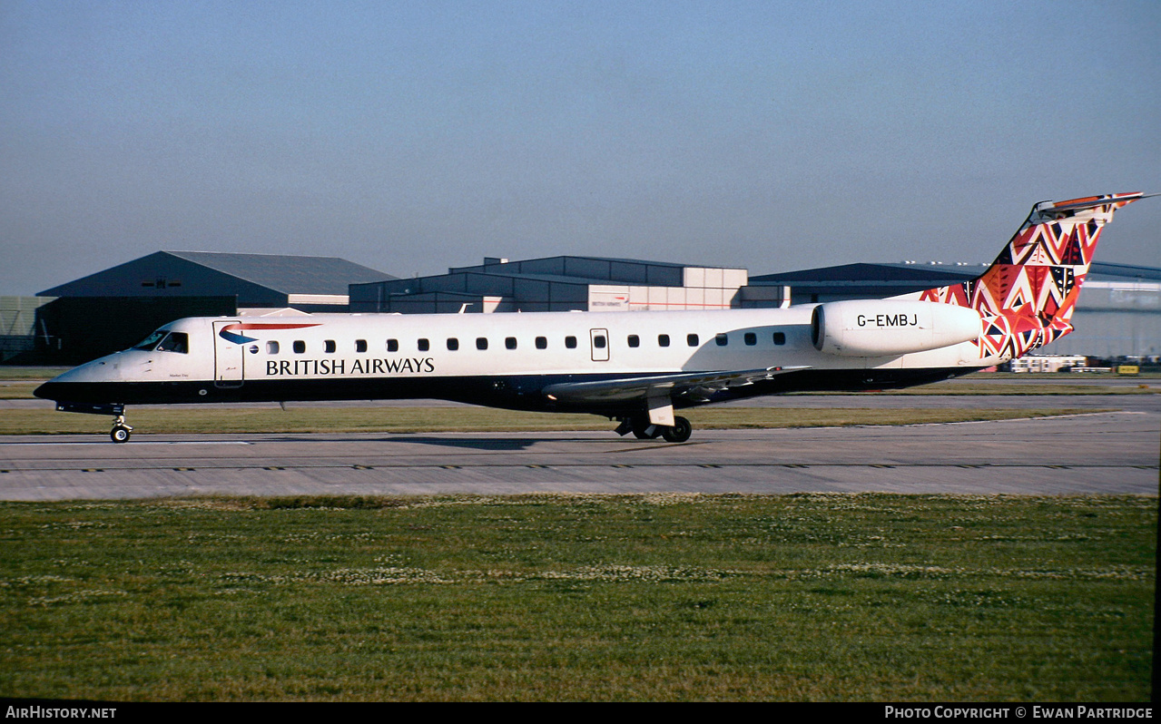 Aircraft Photo of G-EMBJ | Embraer ERJ-145EU (EMB-145EU) | British Airways | AirHistory.net #731634