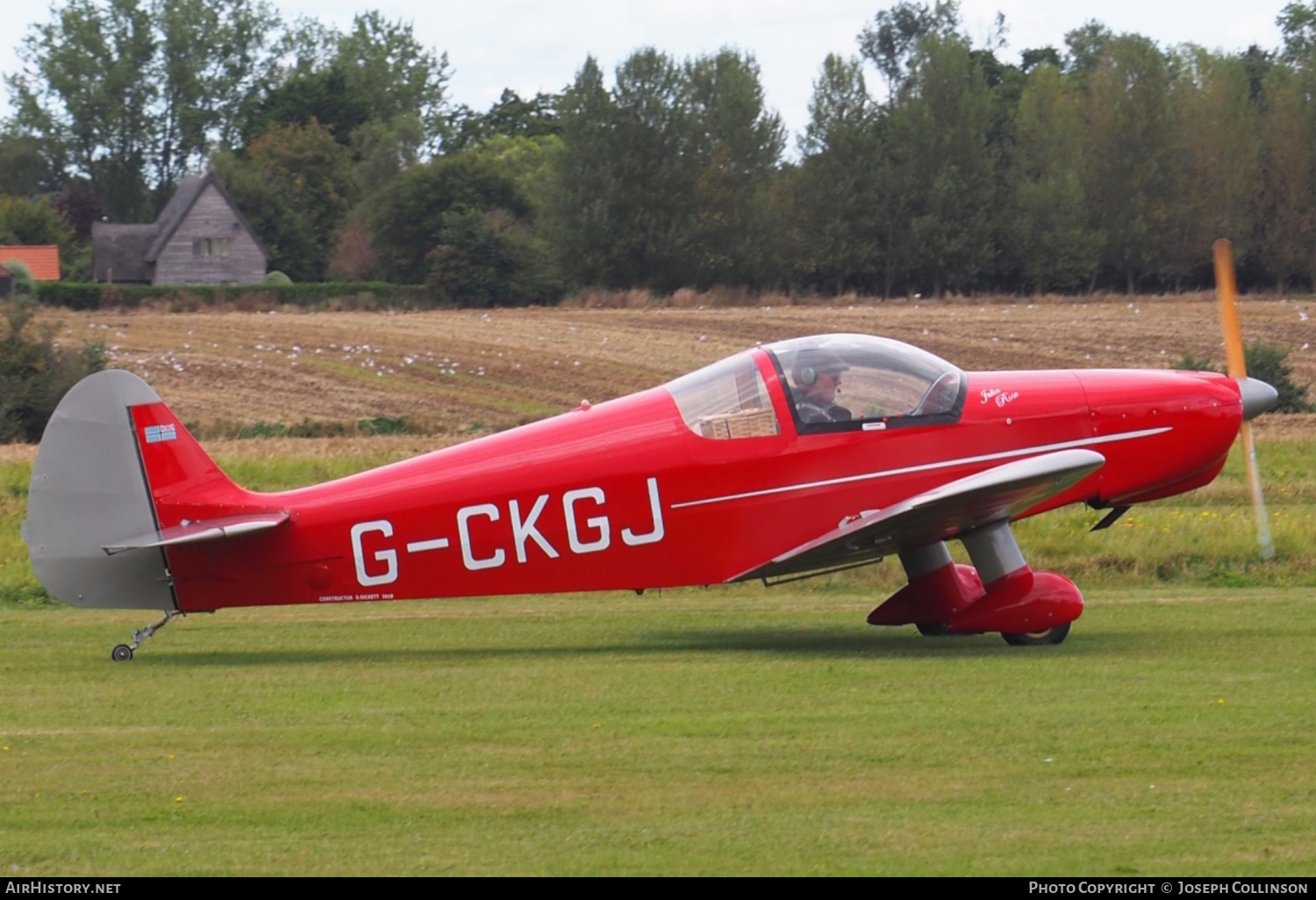 Aircraft Photo of G-CKGJ | Nicollier HN-700 Menestrel II | AirHistory.net #731636