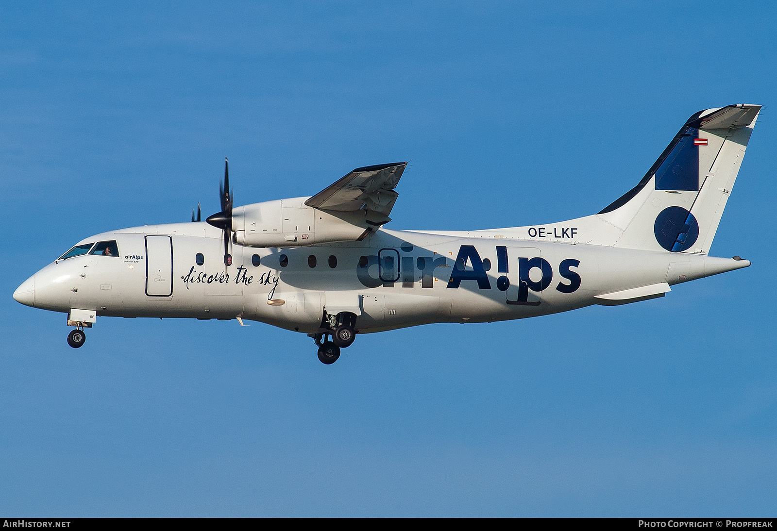 Aircraft Photo of OE-LKF | Dornier 328-110 | Air Alps | AirHistory.net #731641